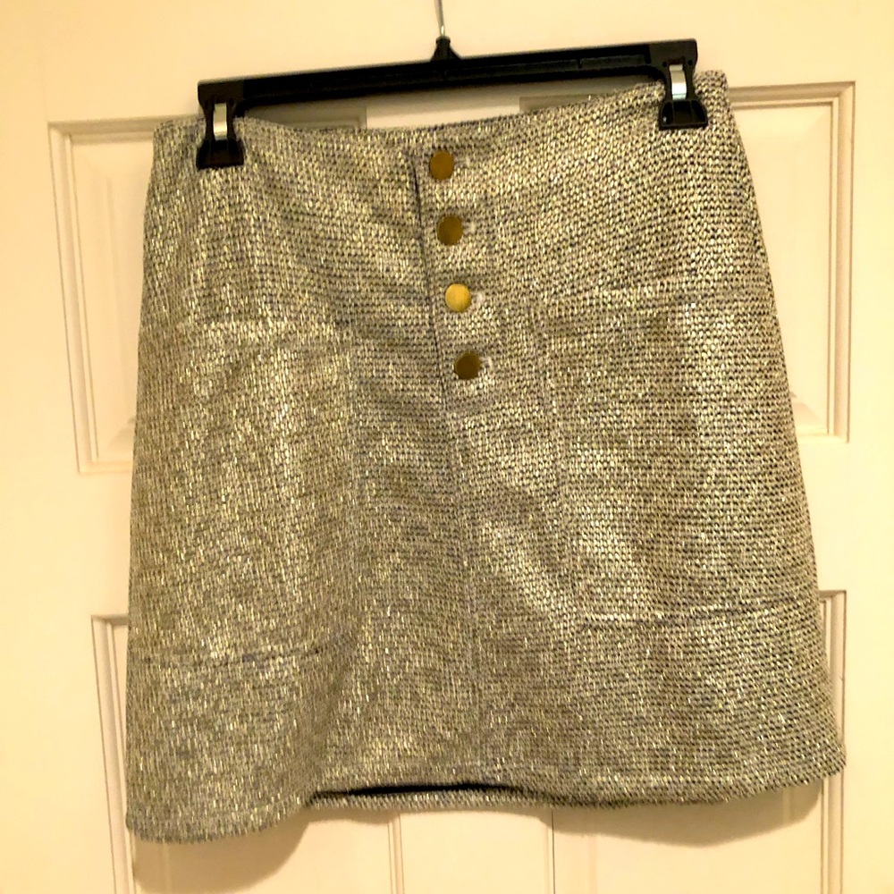 Black & gold skirt